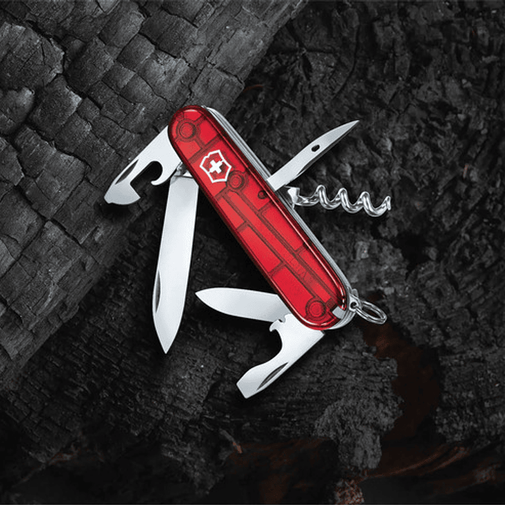 Navaja Victorinox Spartan Roja Transparente 1.3603.t Color Rojo 3