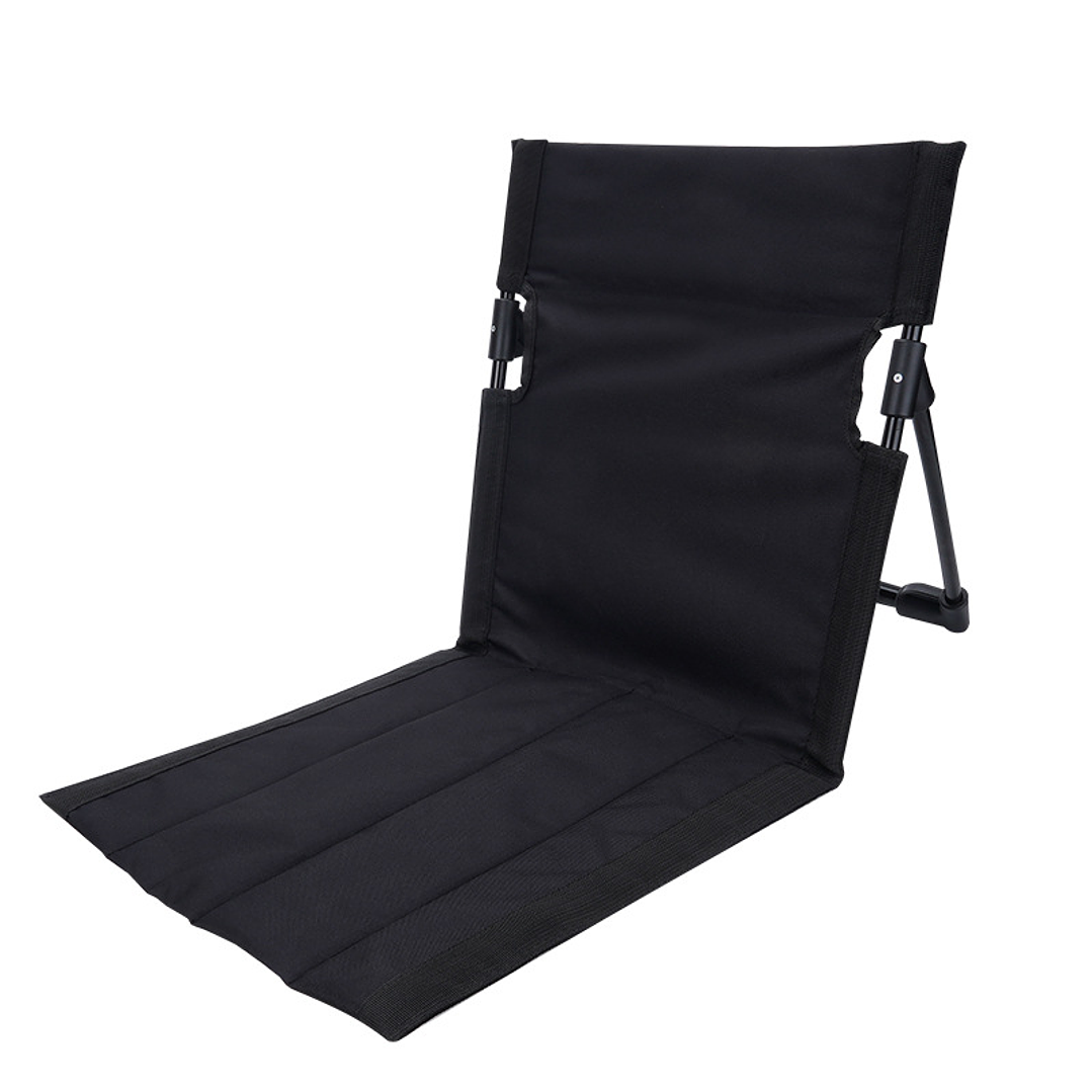 Asiento Silla Plegable Con Respaldo Reforzado Para Camping 3