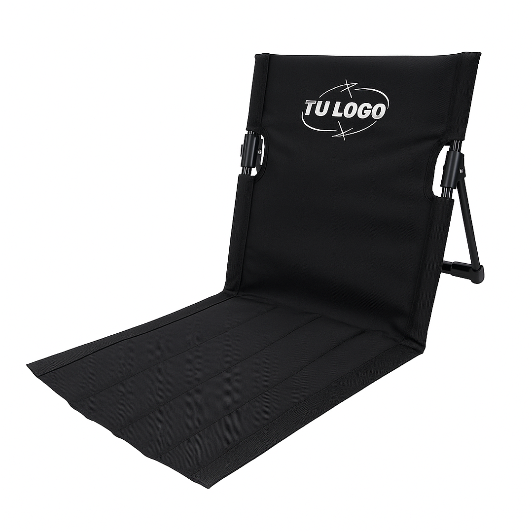 Asiento Silla Plegable Con Respaldo Reforzado Para Camping Personalizado 4