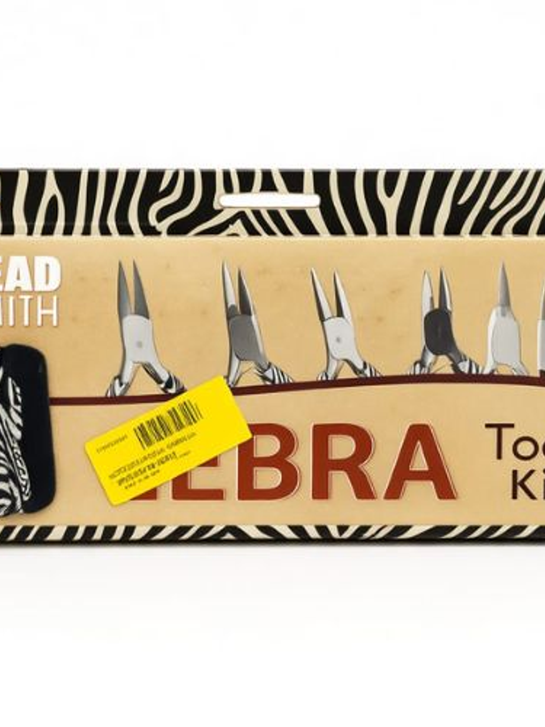 Estuche con Kit de Herramientas para Bisutería Zebra Bead Smith 3