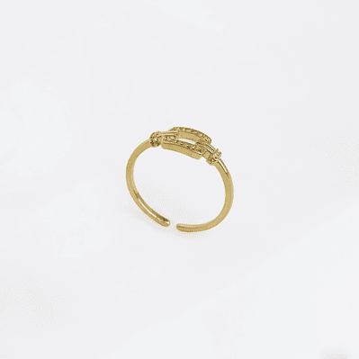 Anillo Crystal Box Ajustable