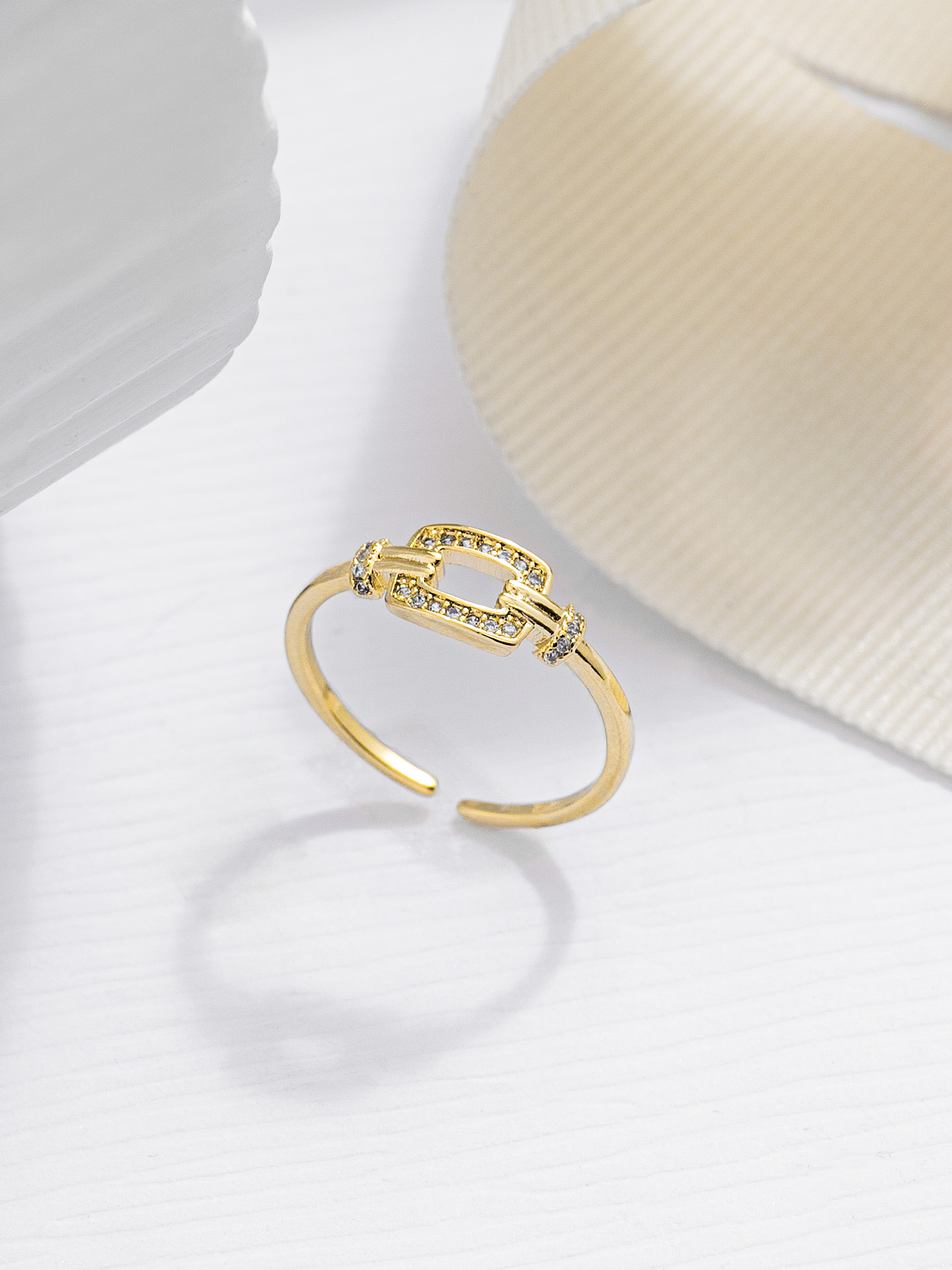 Anillo Crystal Box Ajustable 3