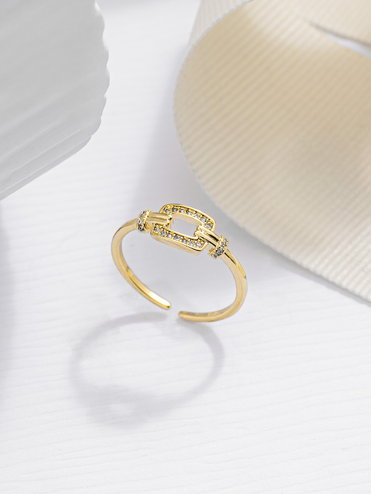 Anillo Crystal Box Ajustable 3