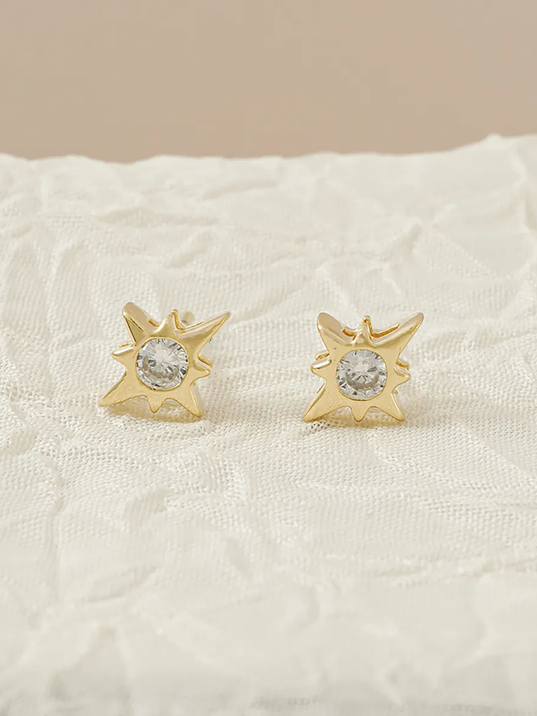 Zirconia Star Earring 2