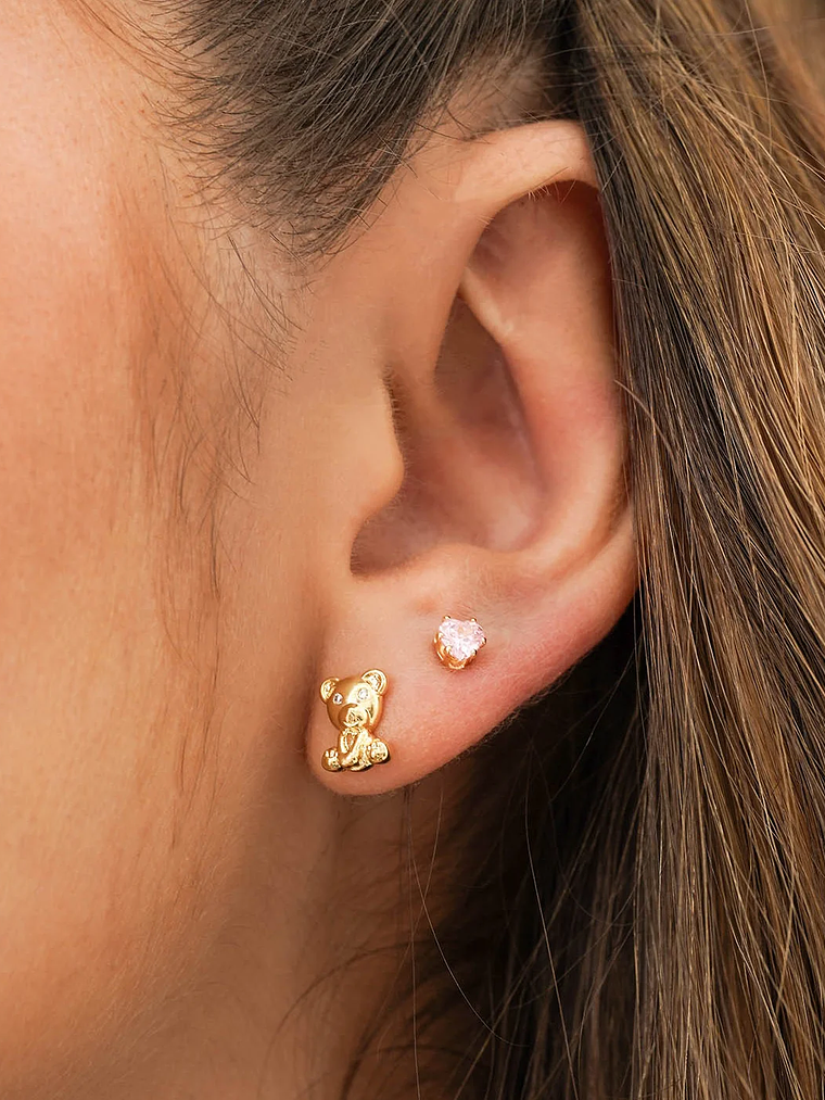 Arete Osito Teddy 2