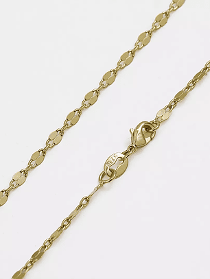 Cadena Tejido Espejo Cuadrada 