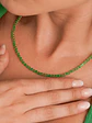 Cadena Tejido Circonias Unisex - thumbnail 4