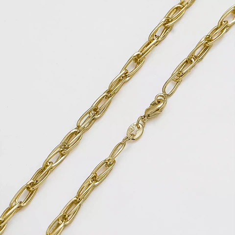 Cadena Tejido Candado 65 Cms| Moda |Joyería fina