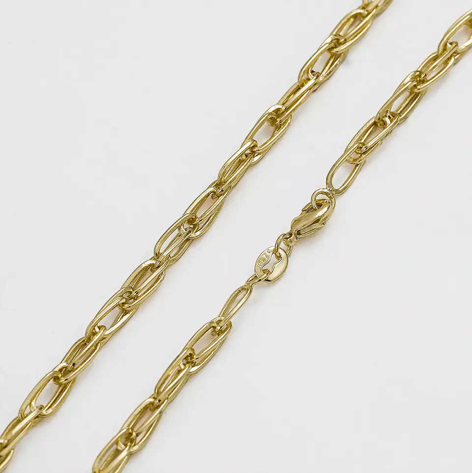 Cadena Tejido Candado 65 Cms| Moda |Joyería fina 1