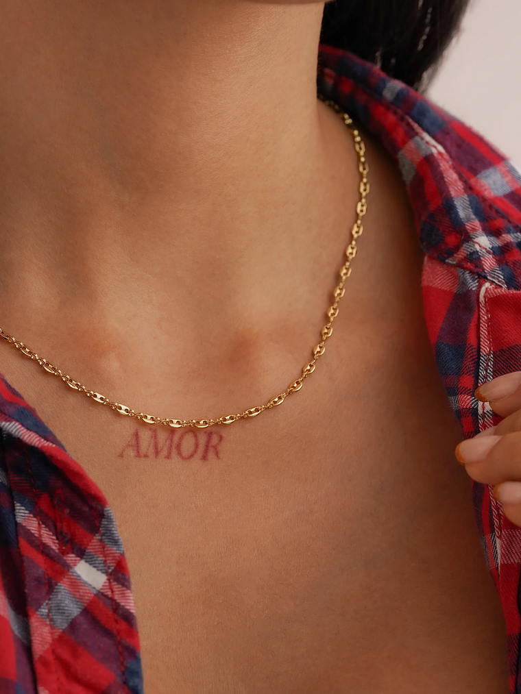 Cadena Tejido Gci Delgada  3