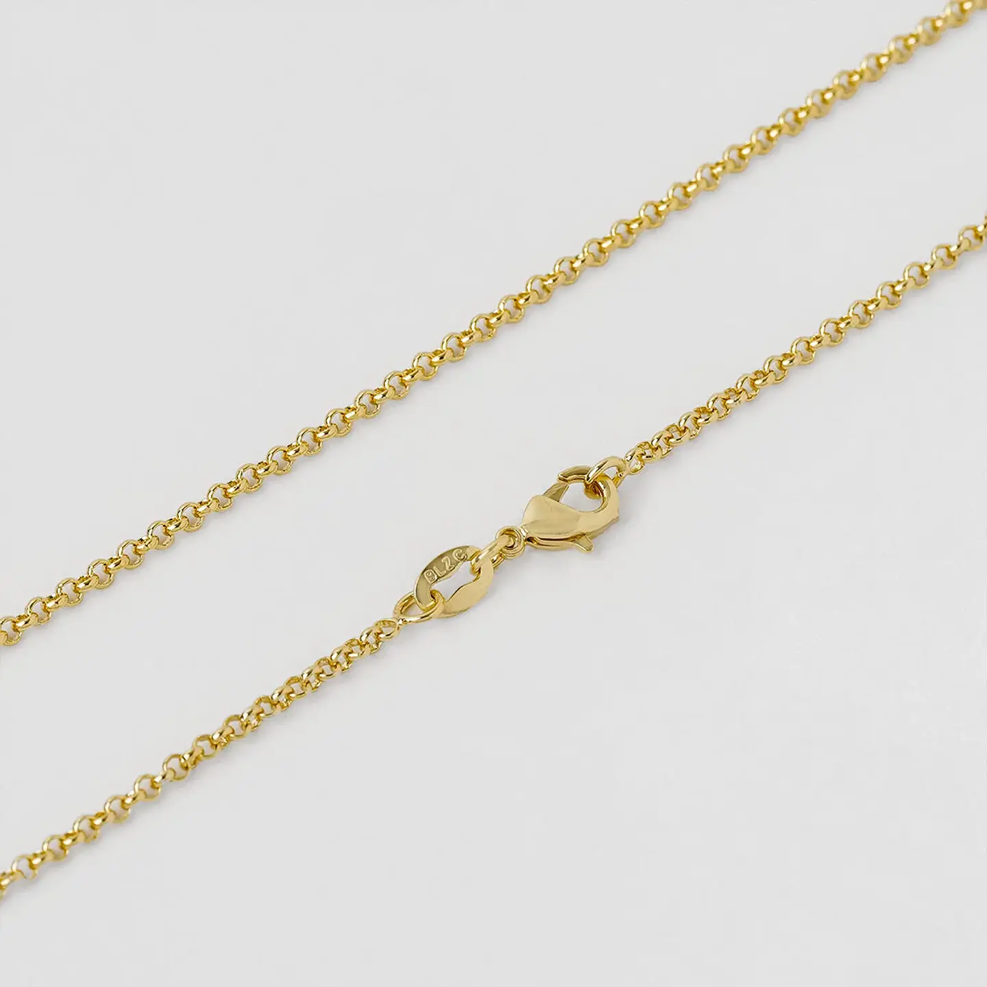 Cadena Tejido Aros Diamantado 1