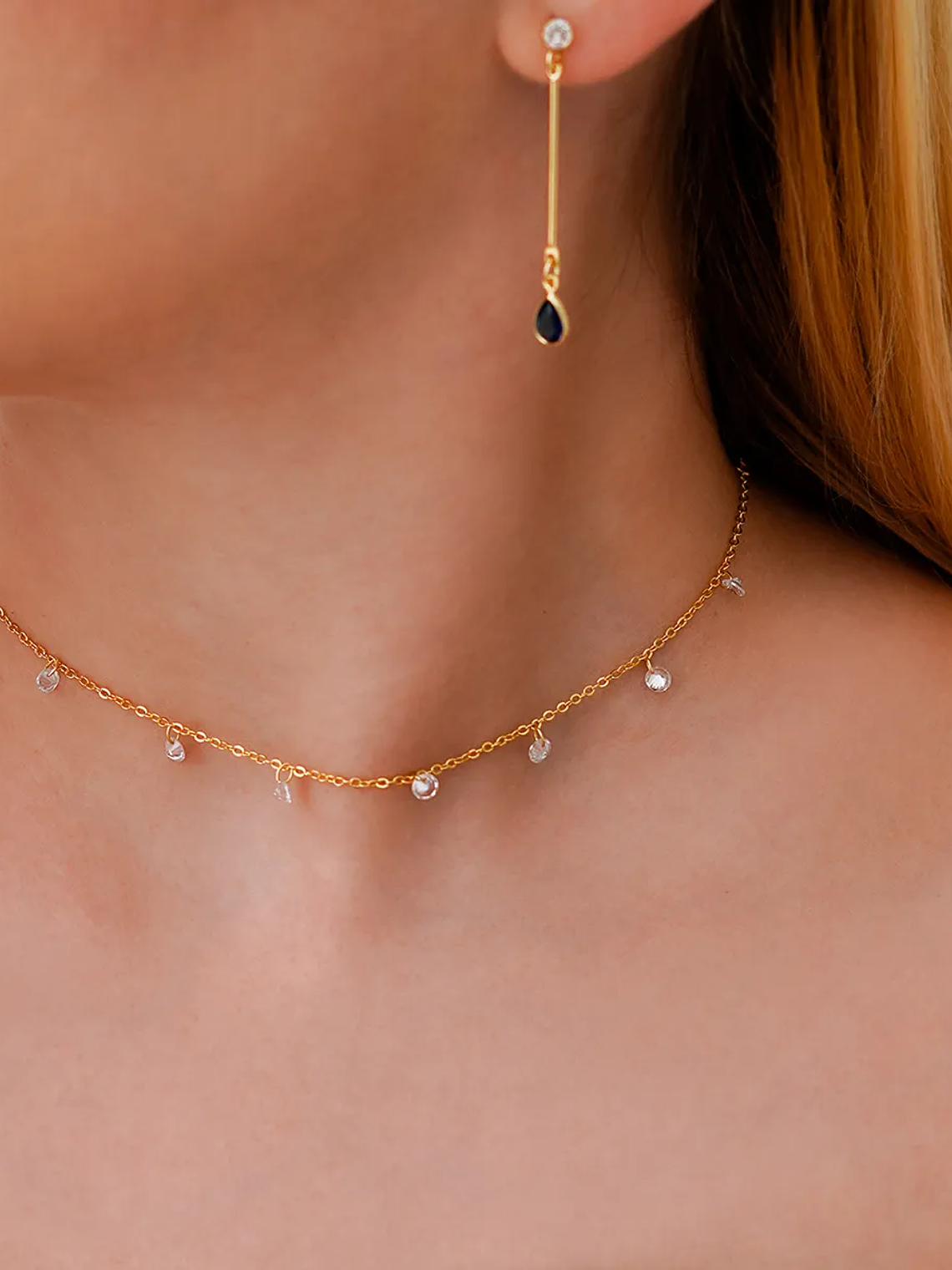 Cadena tejido Cubana Circonias  3