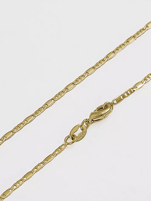 Cadena Tejido Escalera y Plana 