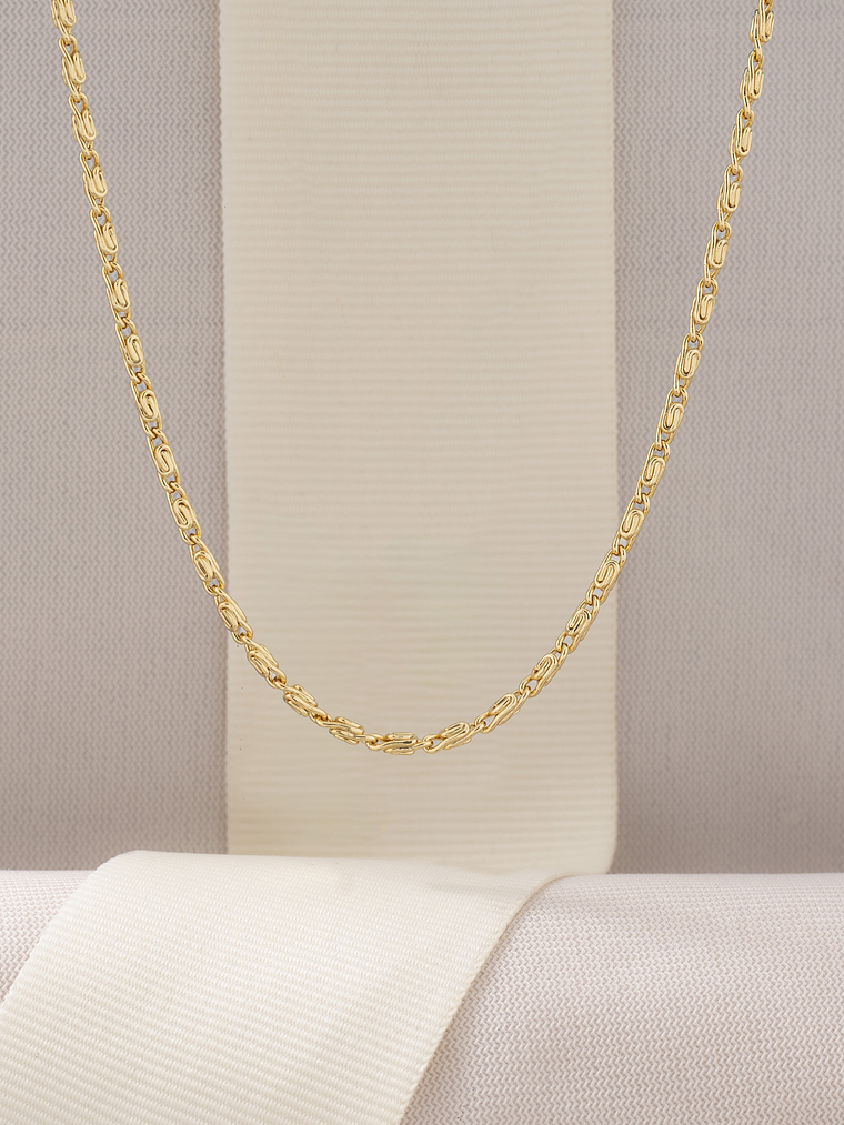 Cadena Tejido Caracol Gruesa  3