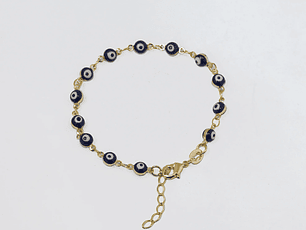 Pulsera Ojo Turco 16 Cms + Extensor