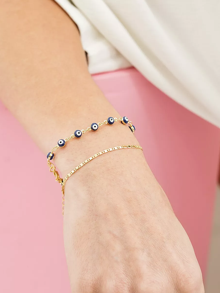 Pulsera Ojo Turco 16 Cms + Extensor 2