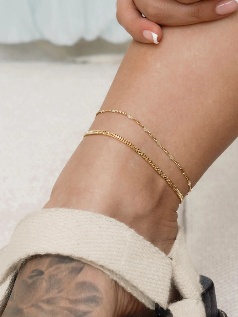 Tobillera Cubana Love 3