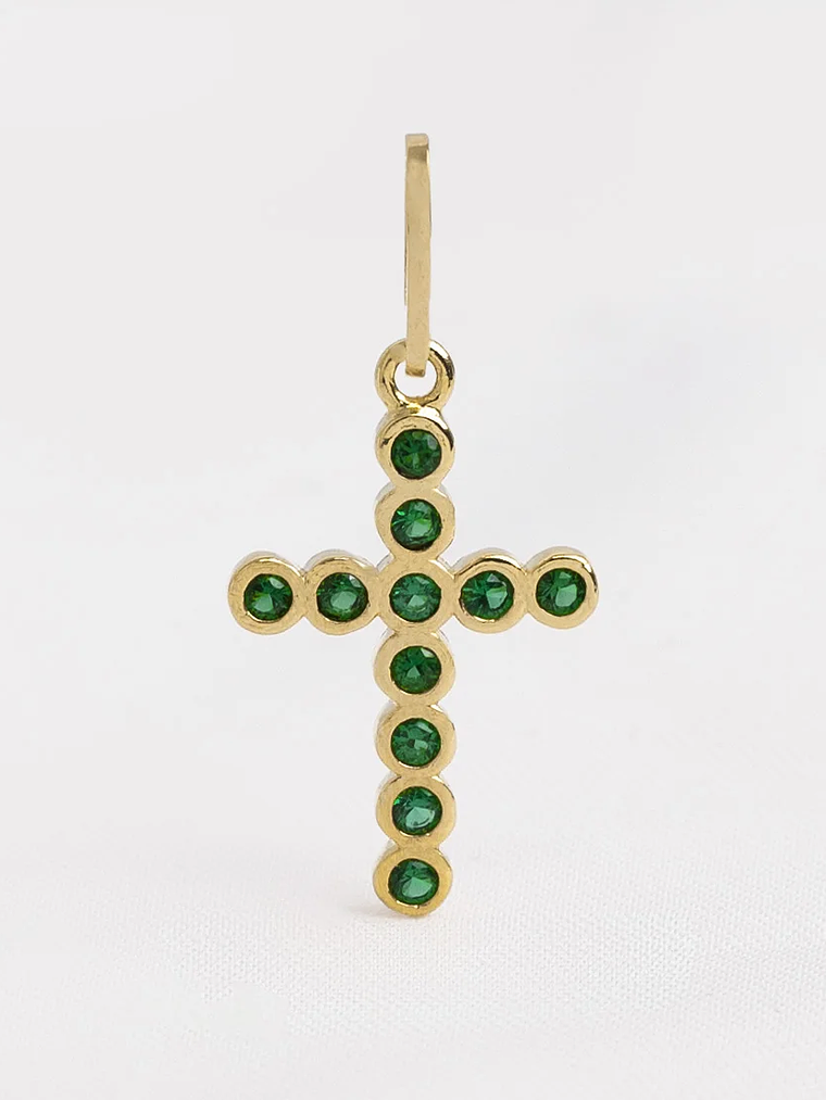 Dije Cruz Mini Swarovski 1