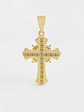 Dije  Cruz Sagrada Circonias Cristal - Miniatura 1