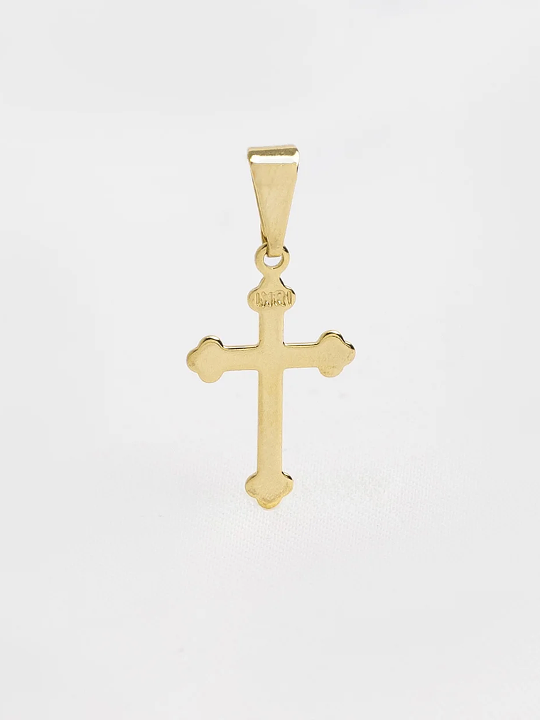Dije Cruz Inri Delgada 1.5cms 1