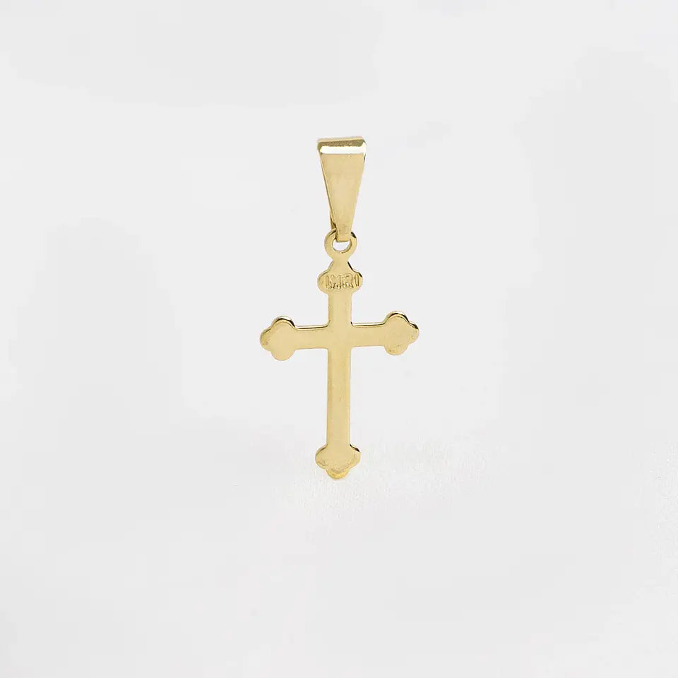 Dije Cruz Inri Delgada 1.5cms 1