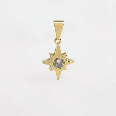 Dije Estrella Circonia CRISTAL