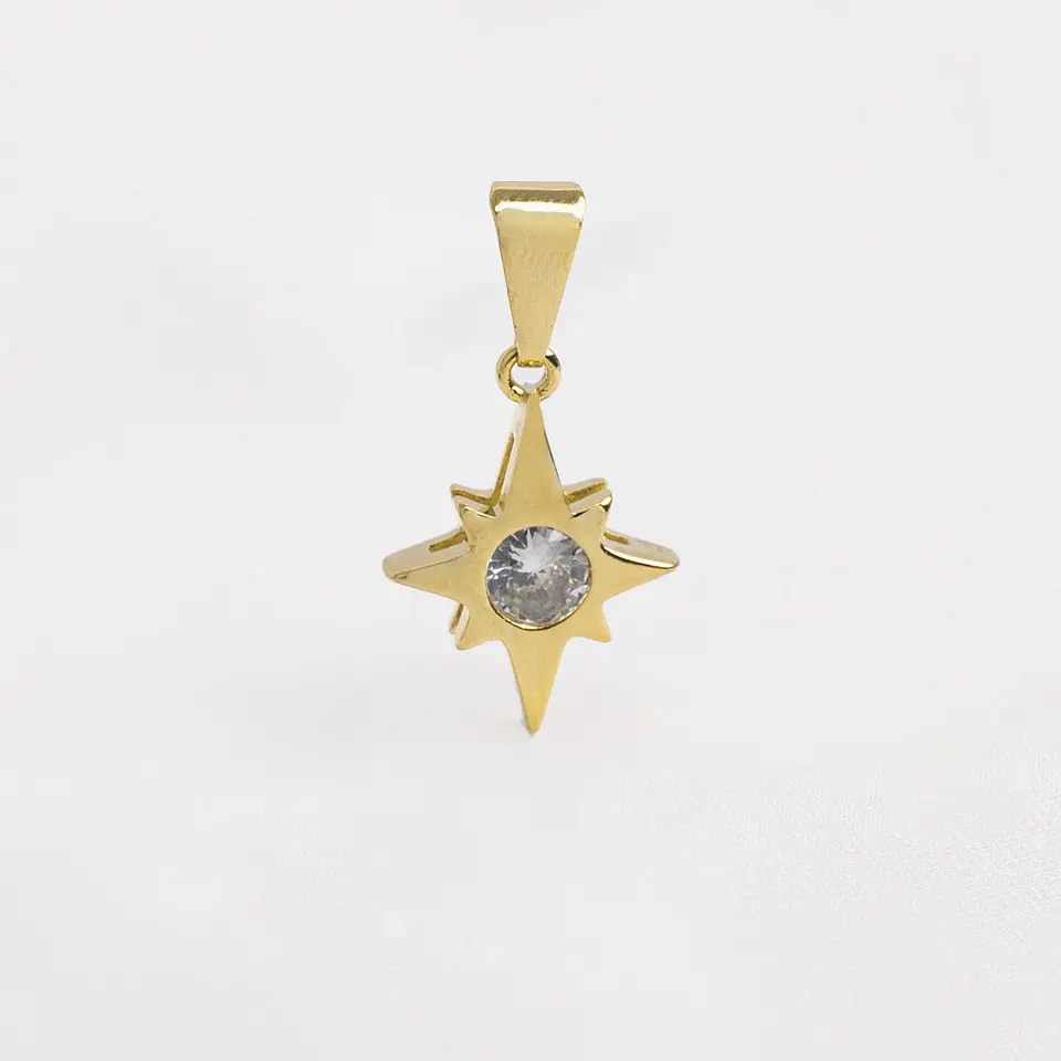 Dije Estrella Circonia CRISTAL 1