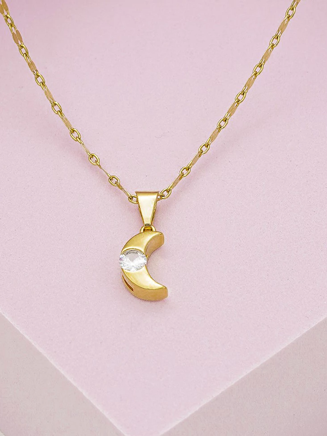 Dije Luna Circonia Cristal  2