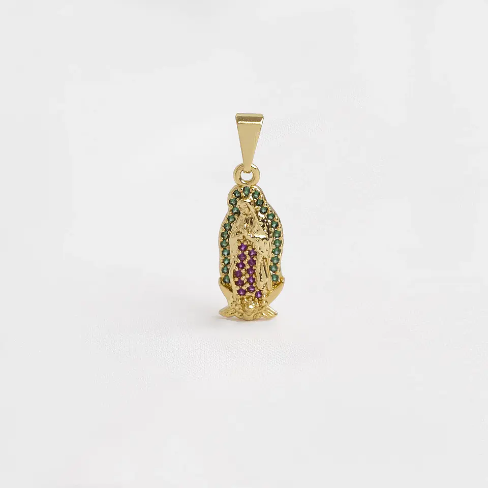Dije Virgen Guadalupe Silueta  1