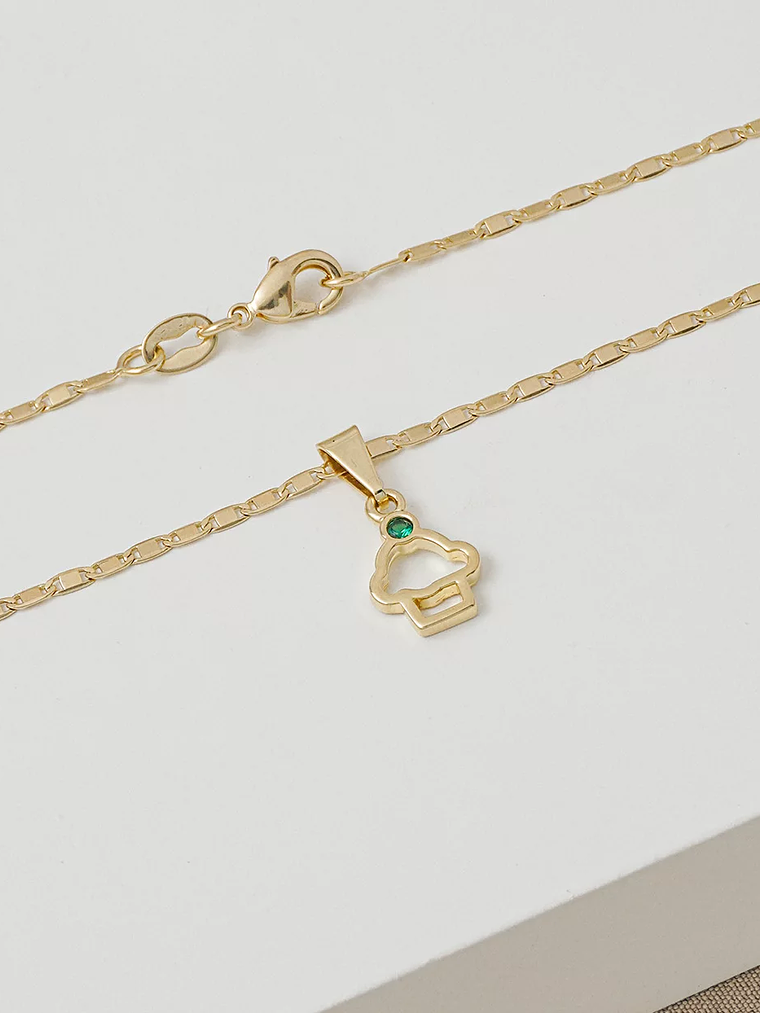 Dije Cupcake Verde 3