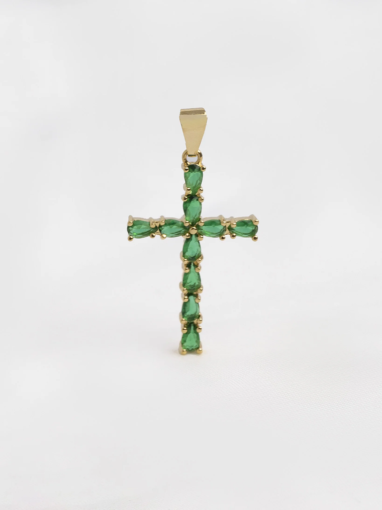 Dije Cruz Esmeralda 1