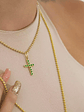Dije Cruz Verde Esmeralda - Miniatura 2