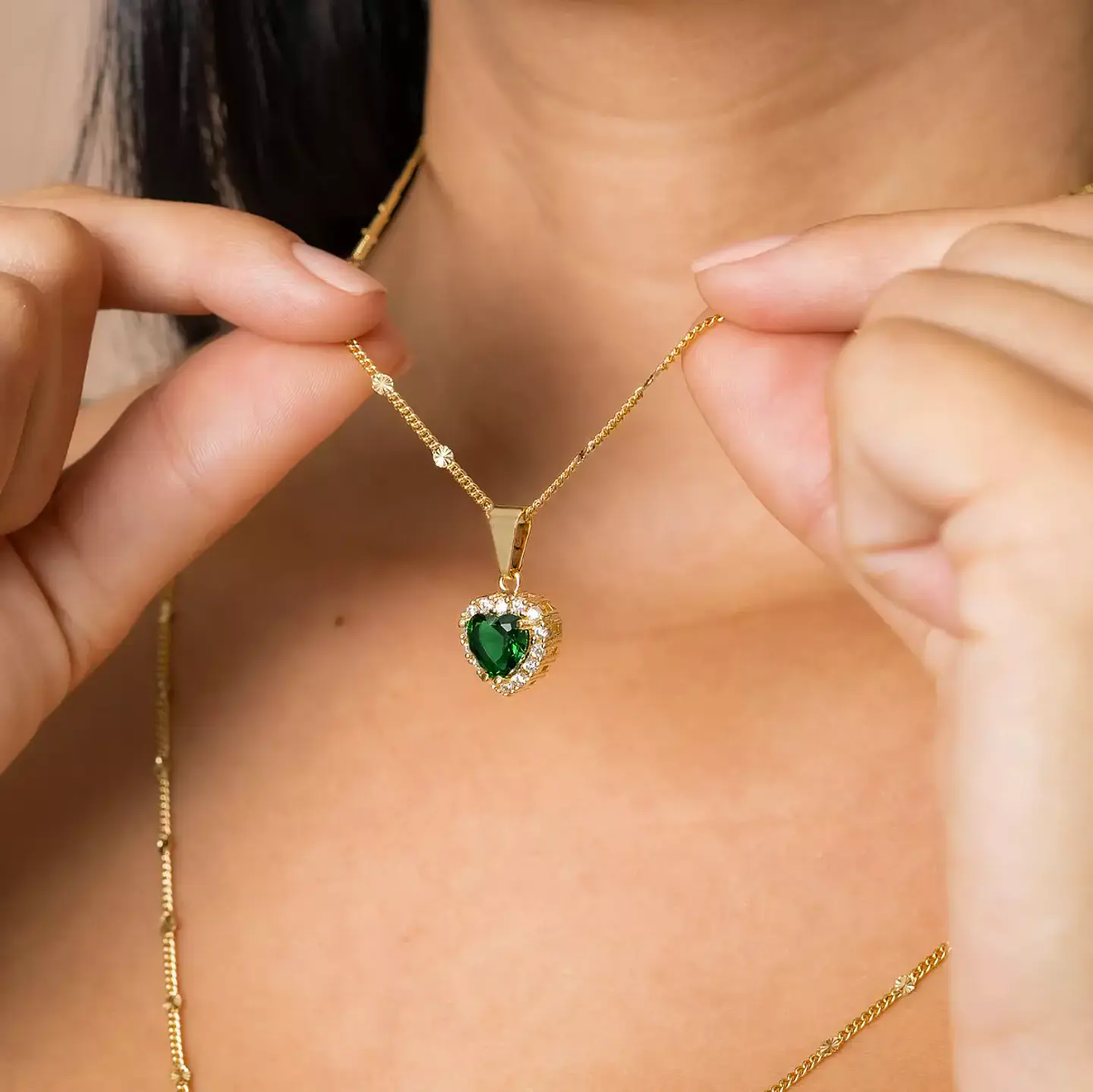 Dije Green Heart 2