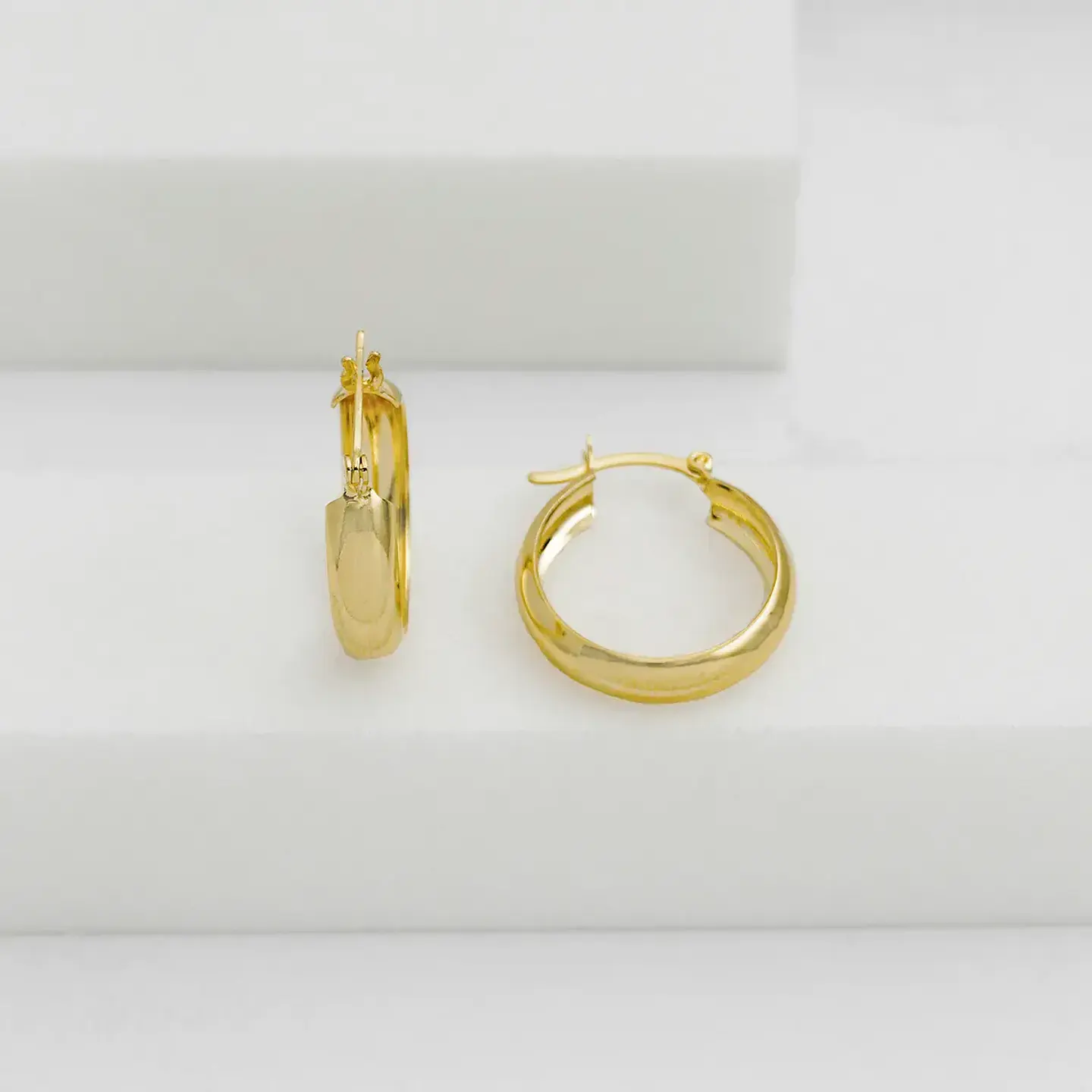 Arete Candonga 2.2 Cms | Joyería fina  1