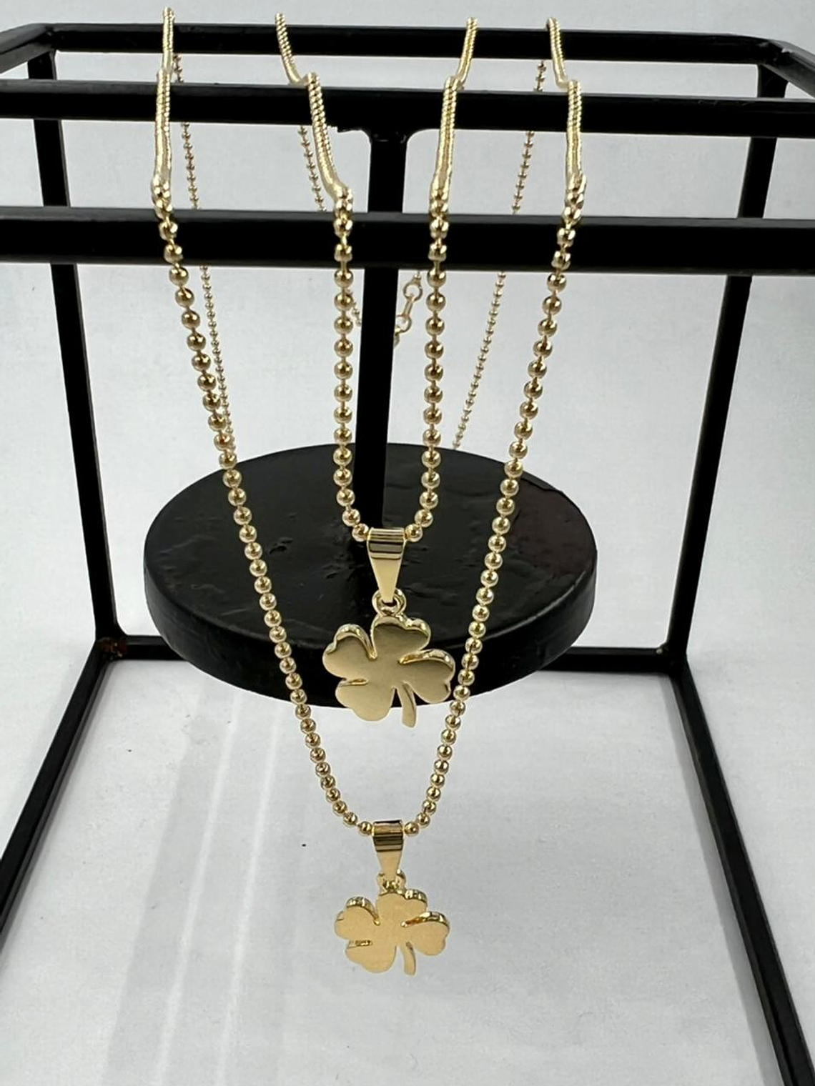 Dije Trebol 1.7 Cms 3