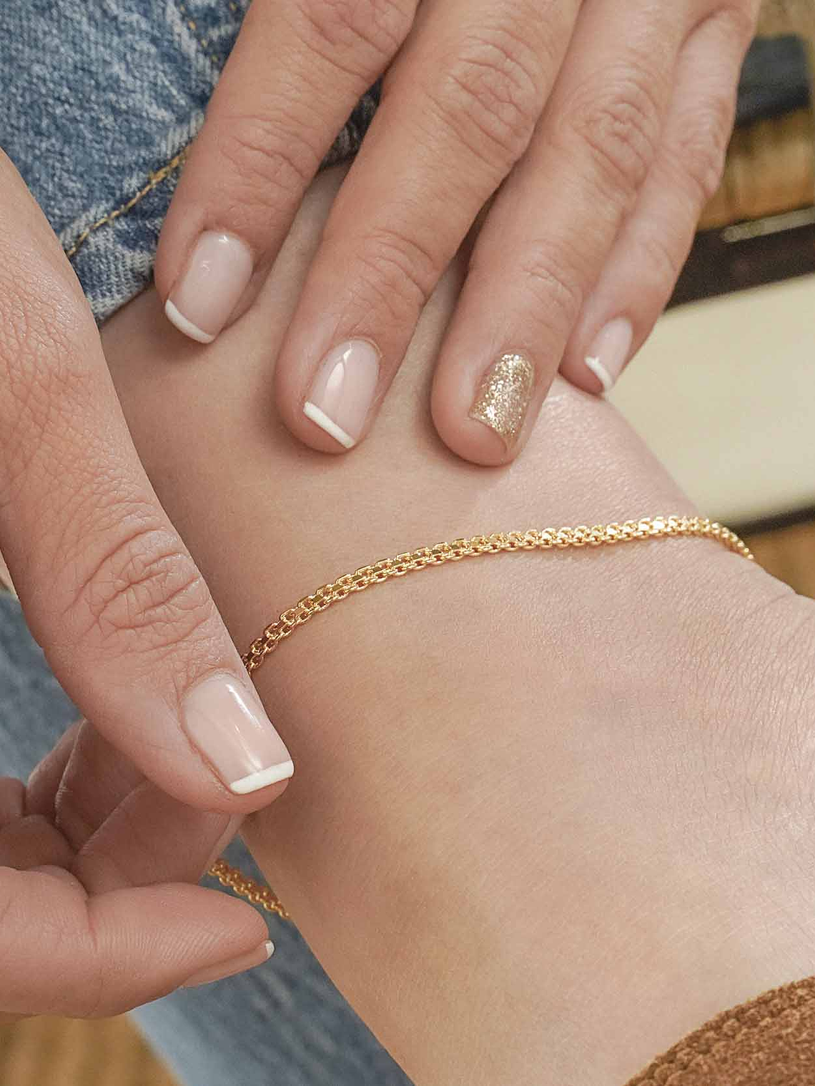 Tobillera Tejido Chino 2mm 25 cm 2