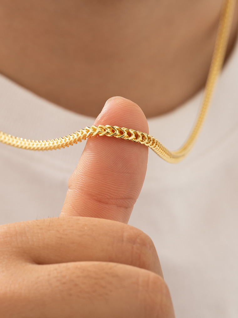 Cadena Tejido Franco 65 Cms 3