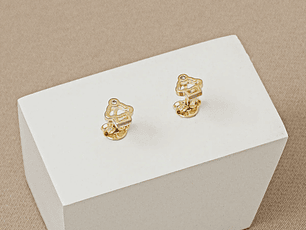 Arete Cupcake Cristal