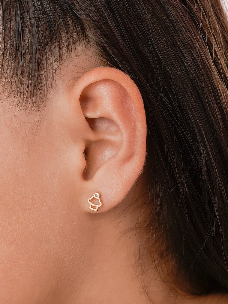 Arete Cupcake Cristal 2