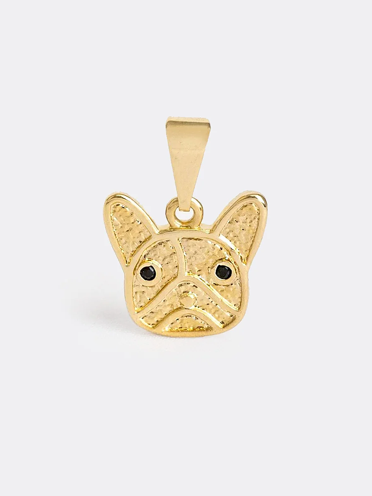 Dije Buldog Frances Negro 1