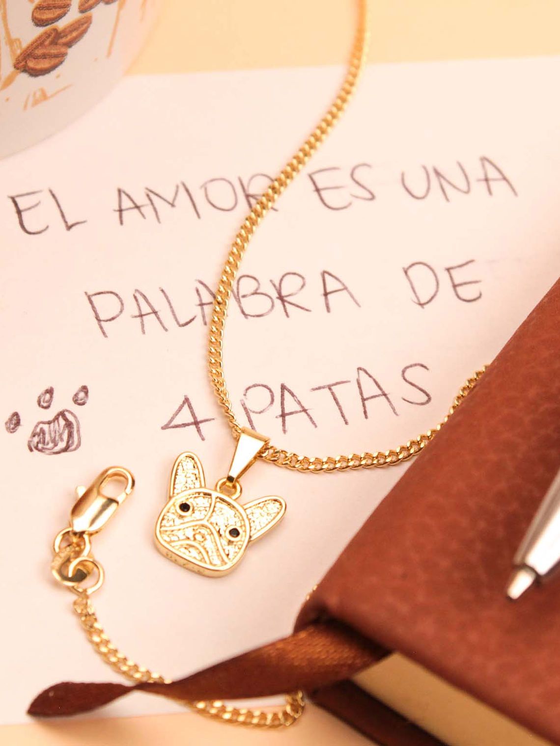 Dije Buldog Frances Negro 3