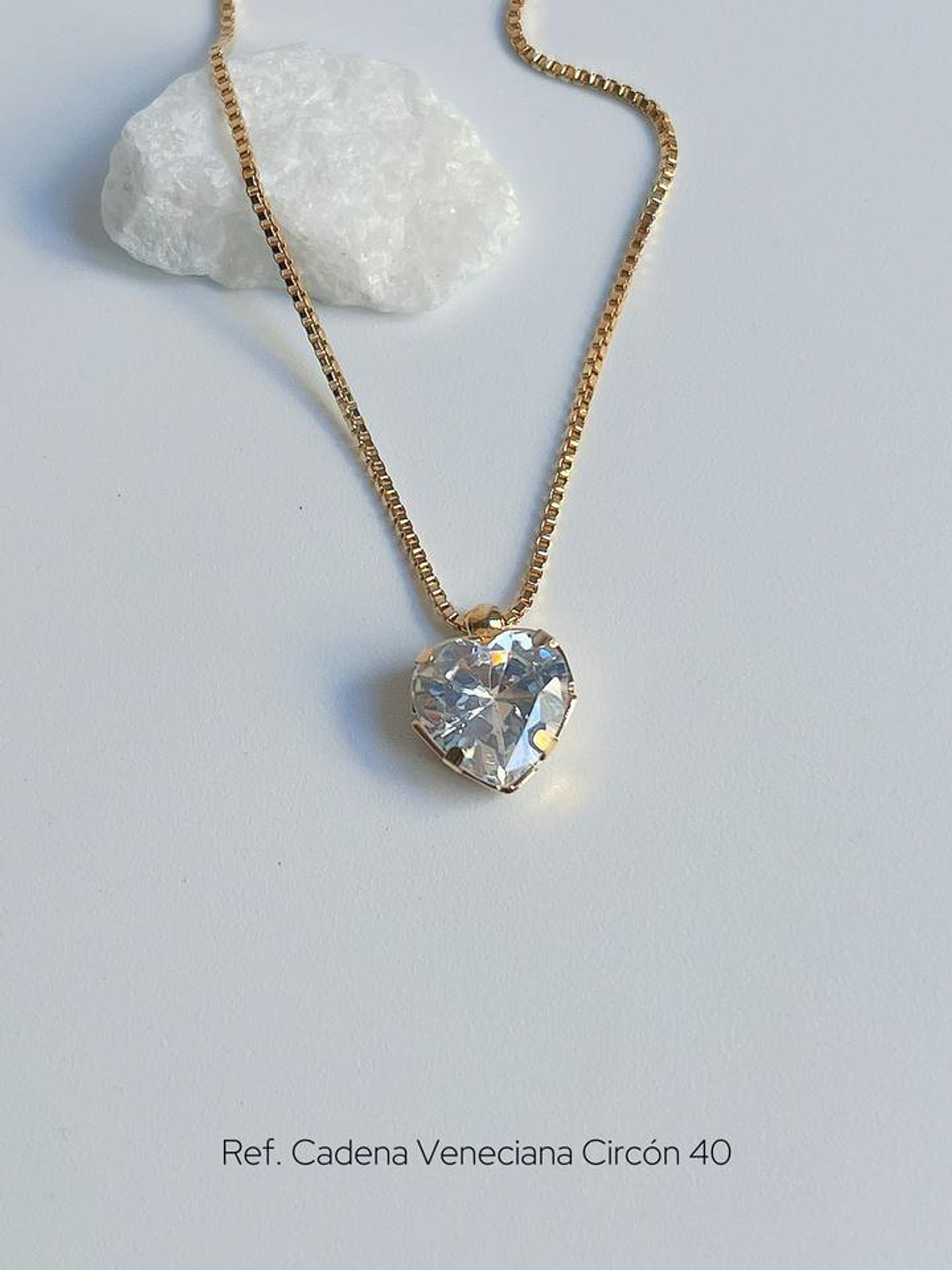 Cadena Veneciana Corazon  2