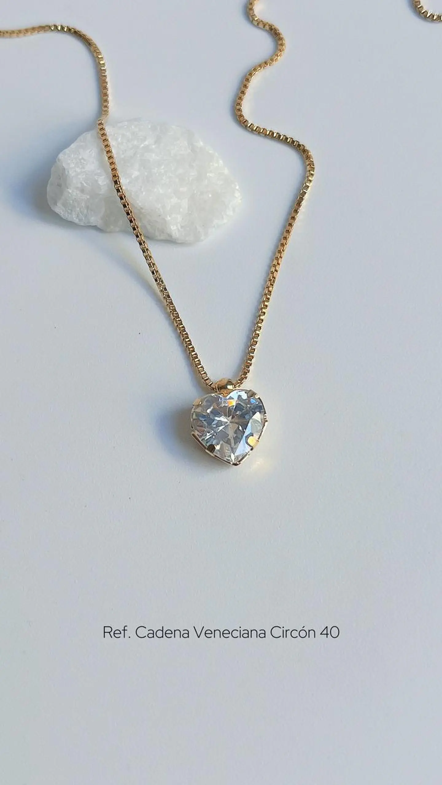 Cadena Veneciana Corazon  2