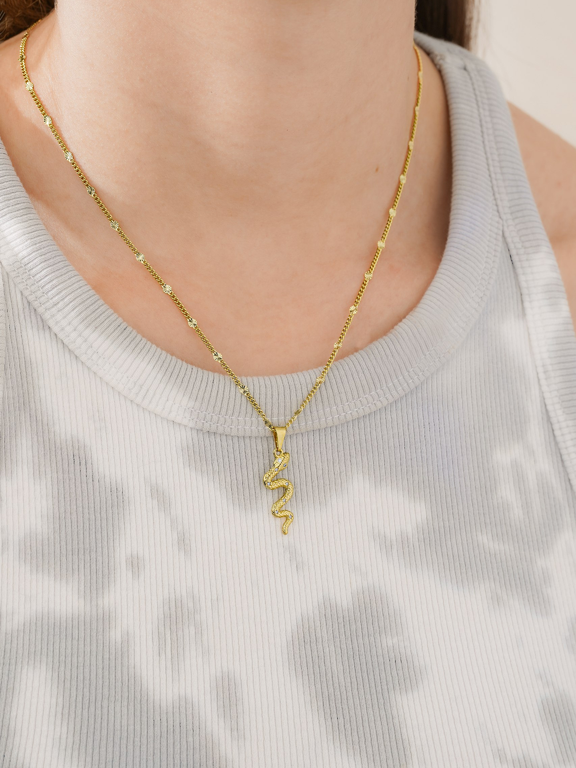 Set tejido Cubana sol + Dije Serpiente  1