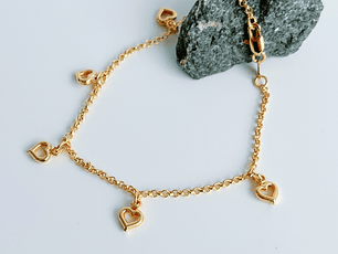 Pulsera Corazon Troquelado