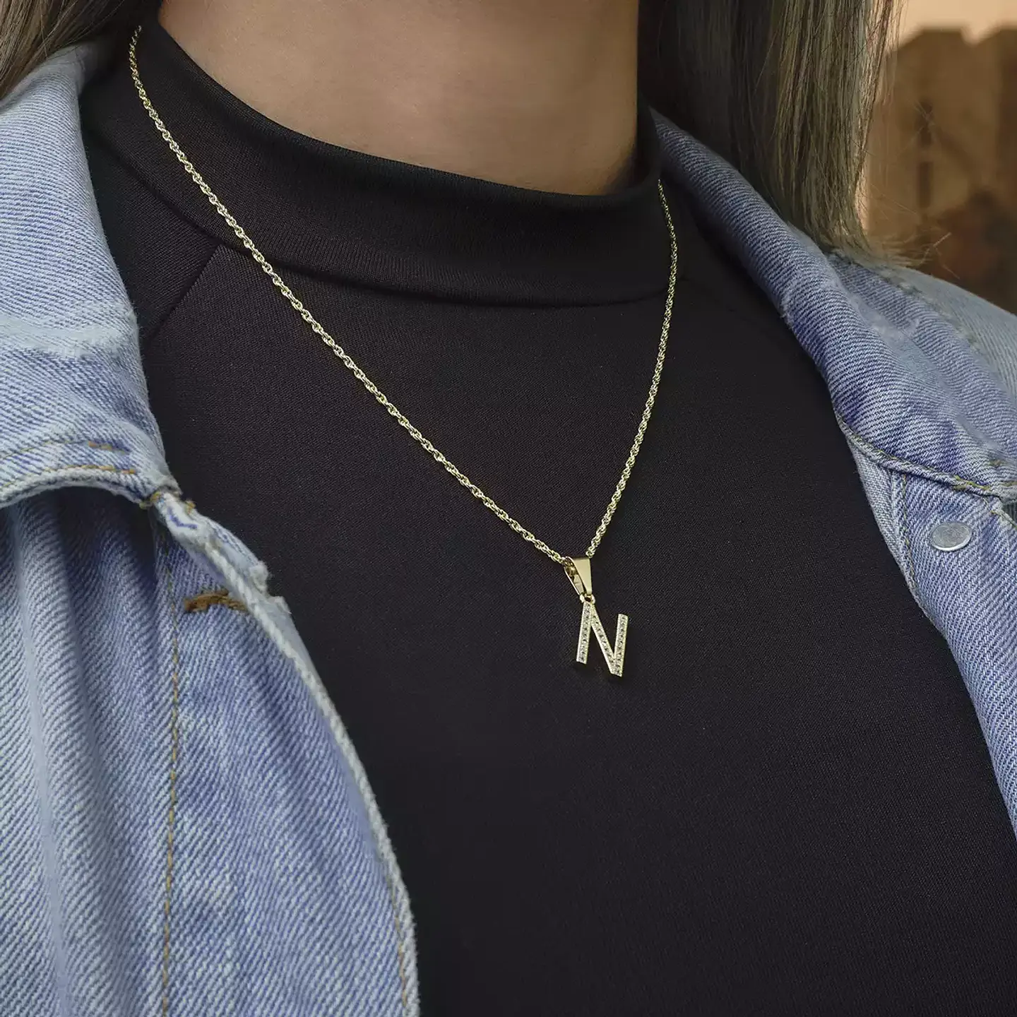 Dije Letras Circonia N 2