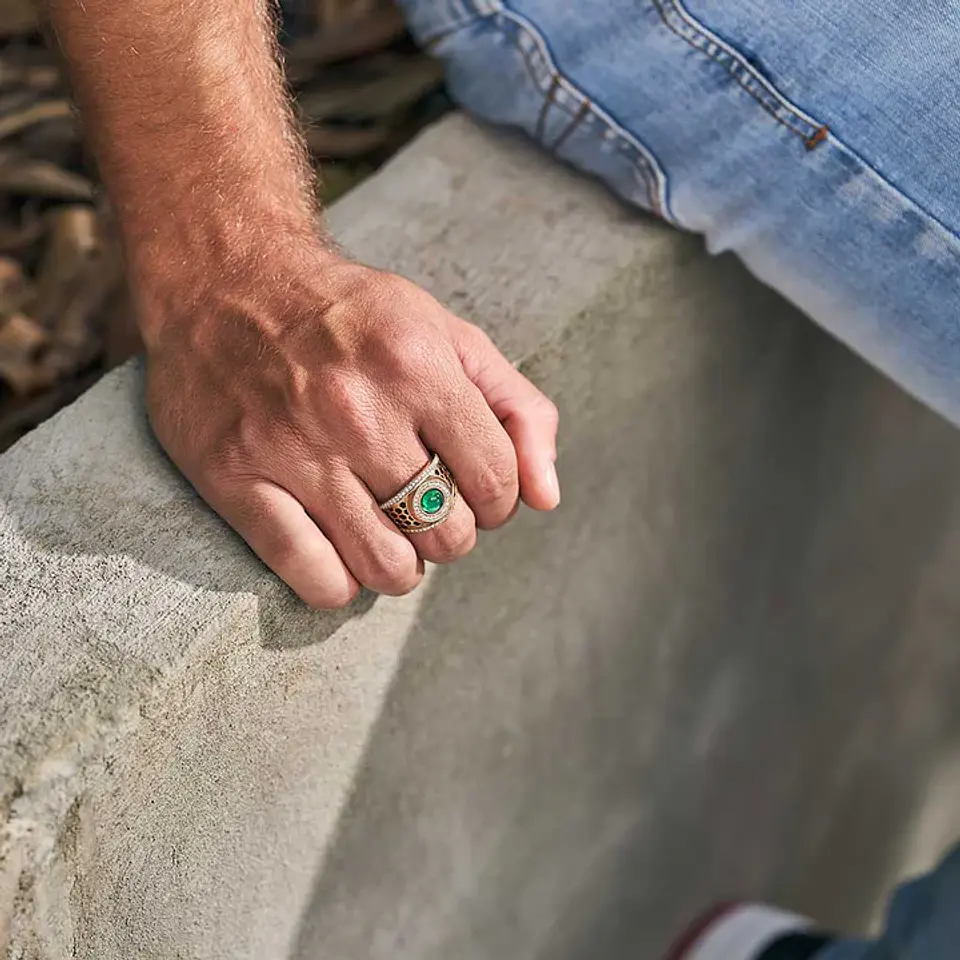 Anillo Panal  3