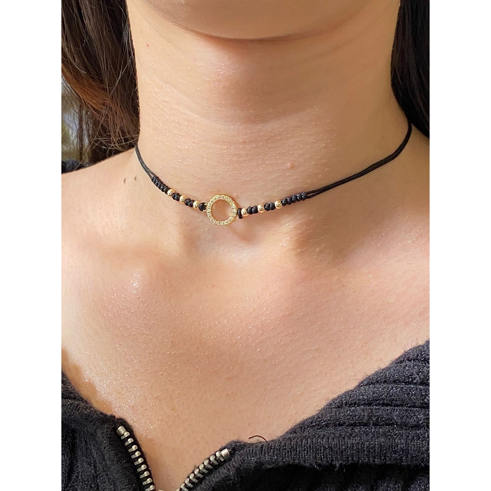 Choker Argolla galería