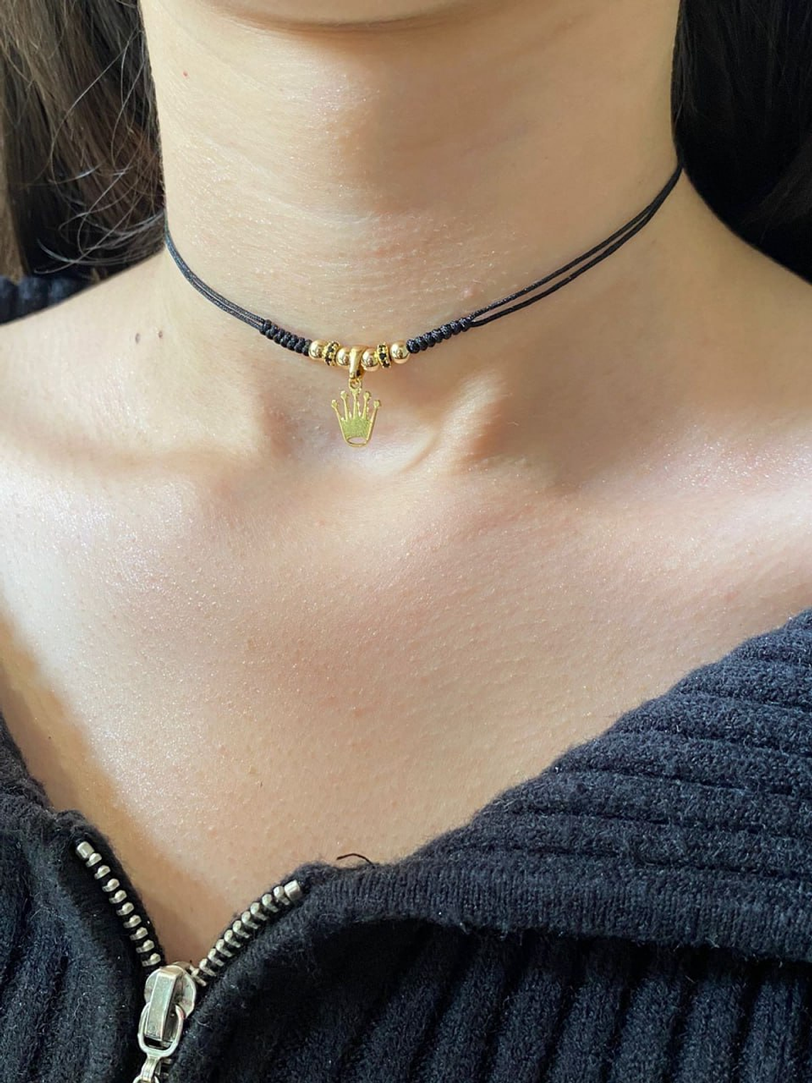 Choker Dije corona Rolex 1