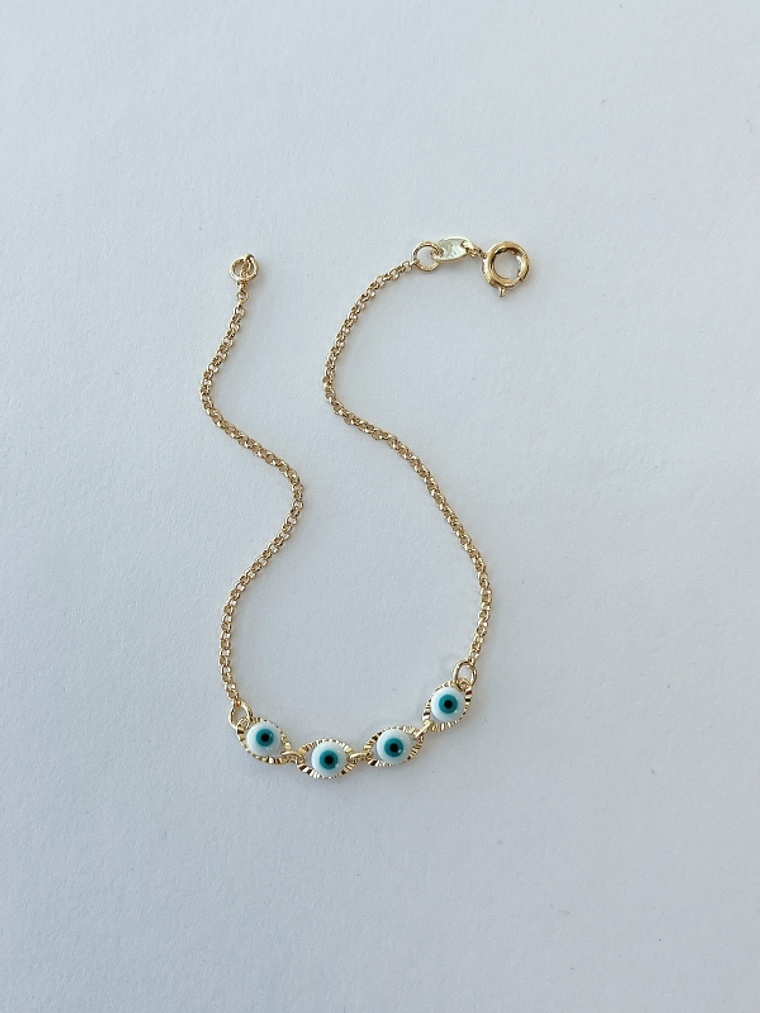 Pulsera Ojo turco  1